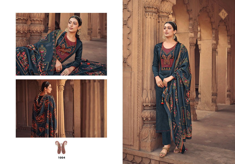Tanishk Fashion Monalisa Jam Cotton Printed Festive Wear Salwar Kameez
