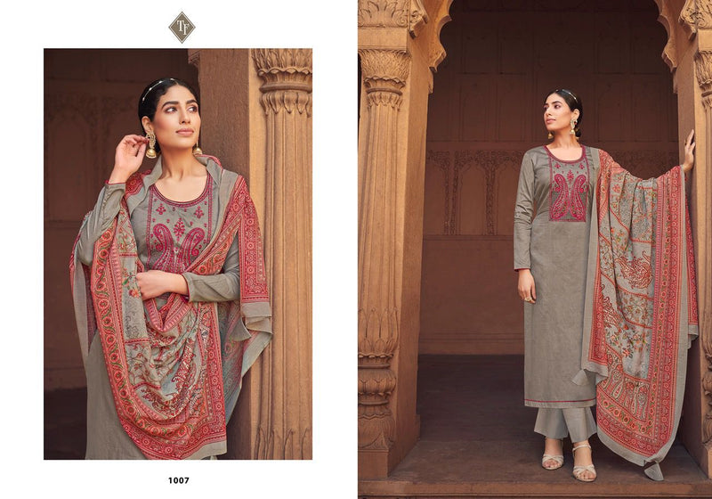 Tanishk Fashion Monalisa Jam Cotton Printed Festive Wear Salwar Kameez