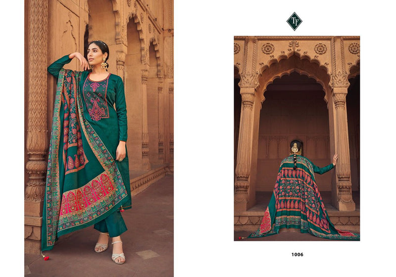 Tanishk Fashion Monalisa Jam Cotton Printed Festive Wear Salwar Kameez