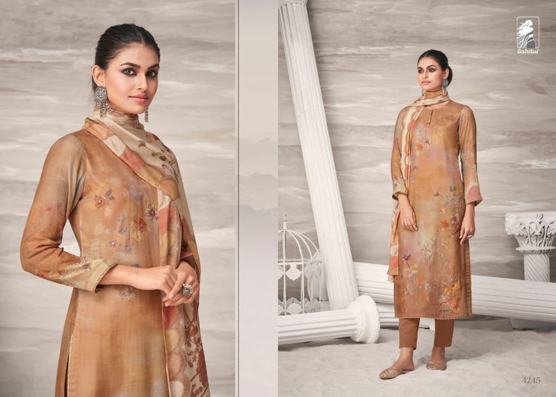 Sahiba Morning Poem Muslin Silk Designer Fancy Party Wear Salwar Kameez