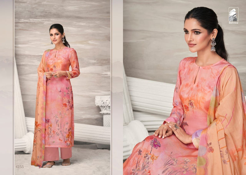 Sahiba Morning Poem Muslin Silk Designer Fancy Party Wear Salwar Kameez