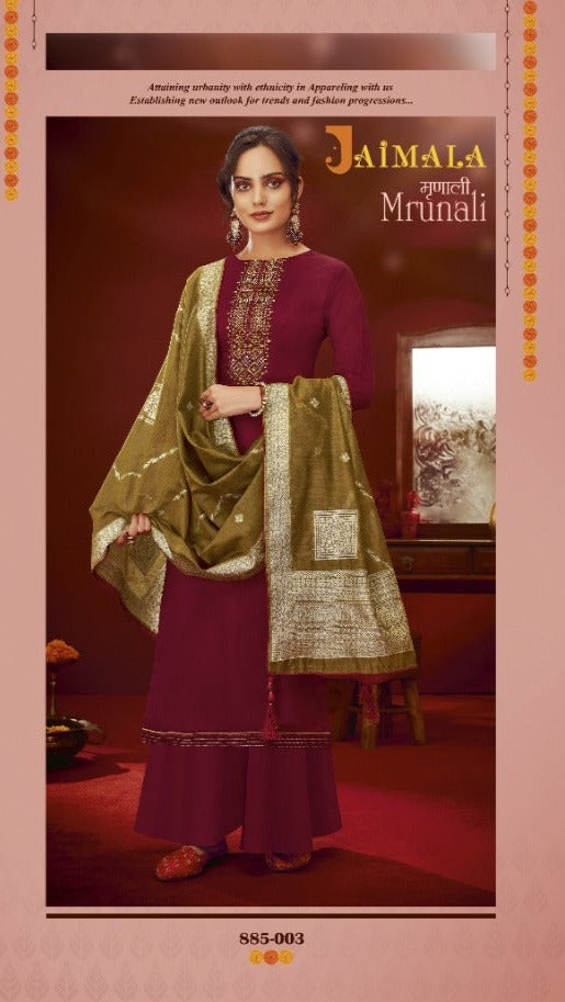 Alok Suit Mrunali Jam Cotton Stylish Designer Salwar Kameez