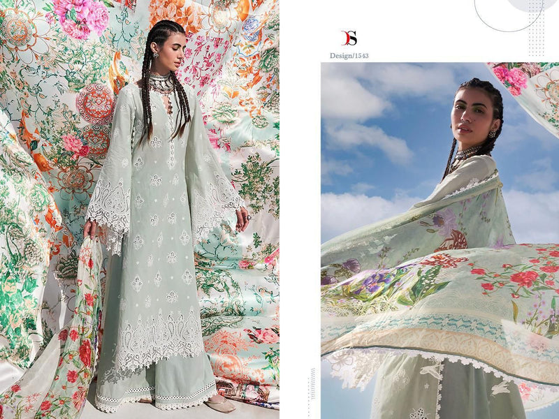 Deepsy Suits Mushq 2 Cotton Embroidered Pakistani Style Party Wear Salwar Suits