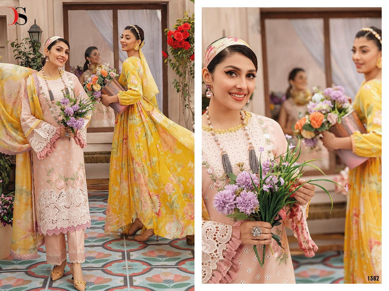 Deepsy Suits Mushq Cotton Pakistani Style Party Wear Salwar Suits