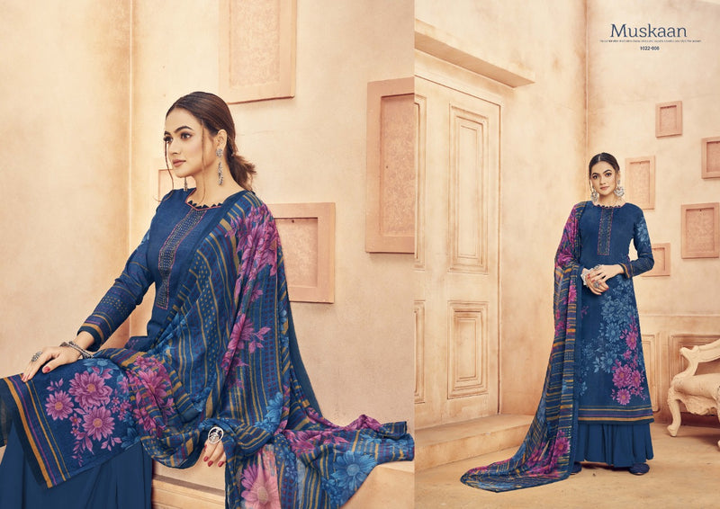 Romani Muskaan Cambric Cotton Digital Printed Festive Wear Salwar Suits