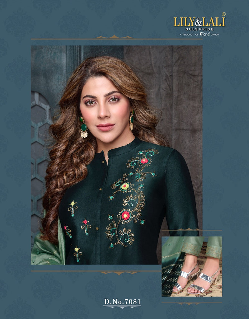 Lily And Lali Muskan Vol 2 Bemberg Silk Party Wear Stylish Kurti