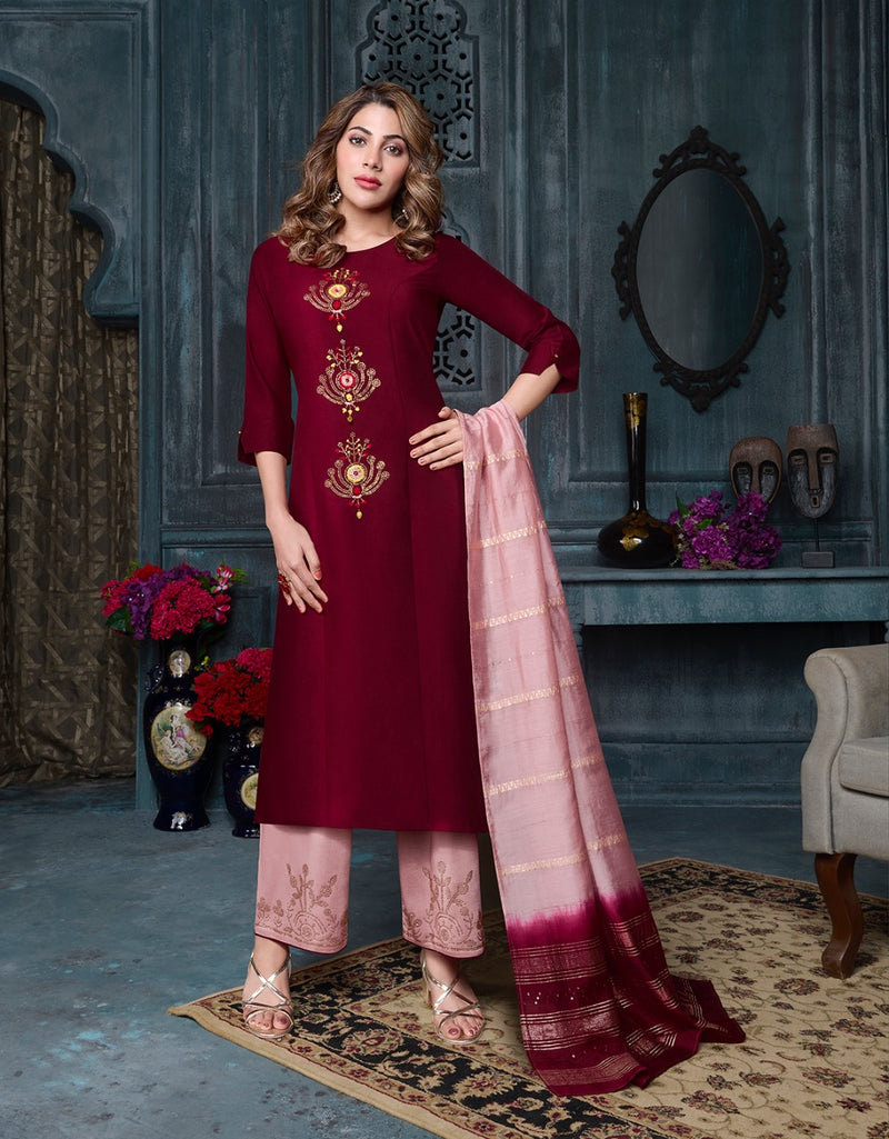 Lily And Lali Muskan Vol 2 Bemberg Silk Party Wear Stylish Kurti