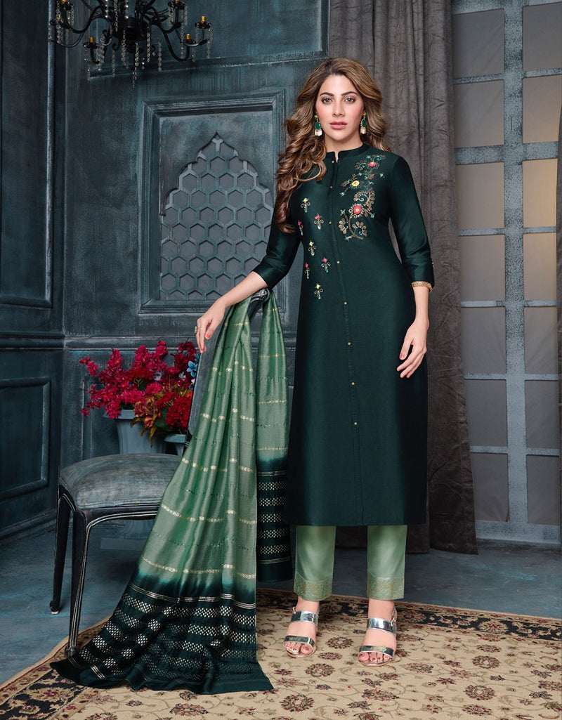 Lily And Lali Muskan Vol 2 Bemberg Silk Party Wear Stylish Kurti