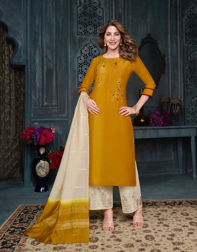 Lily And Lali Muskan Vol 2 Bemberg Silk Party Wear Stylish Kurti
