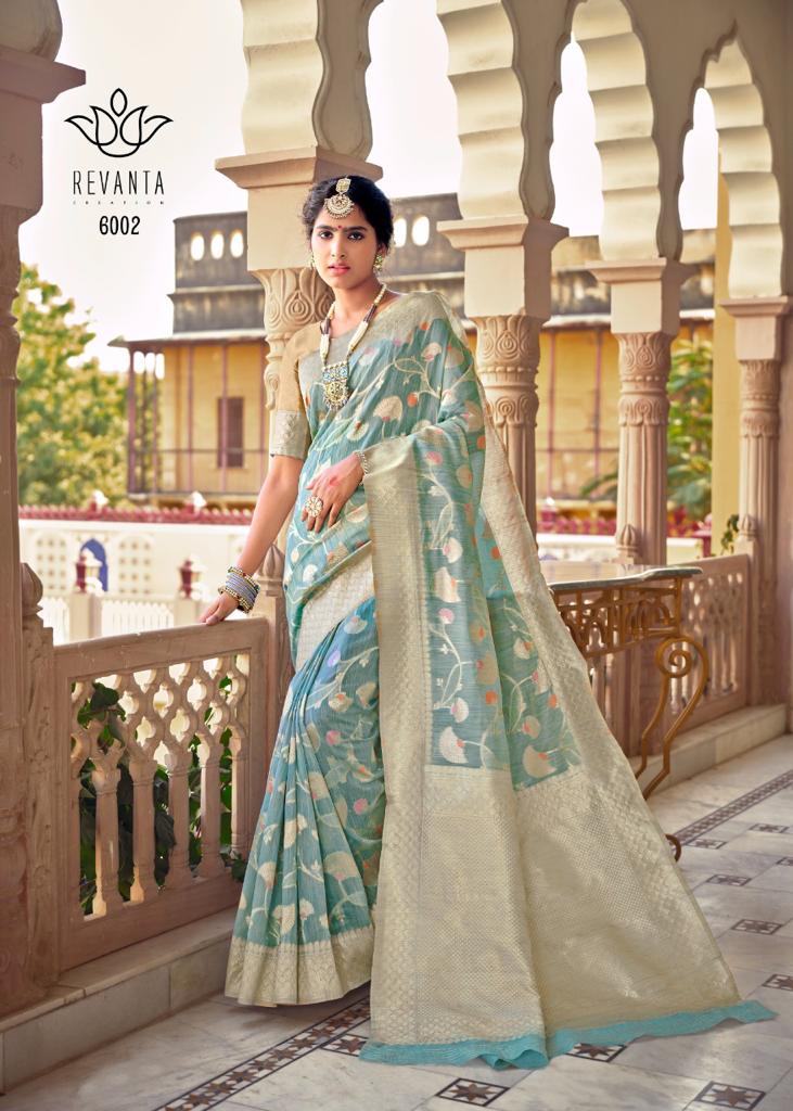Revanta Creation Muskan Weaving Silk Designer Wedding Wear Sarees