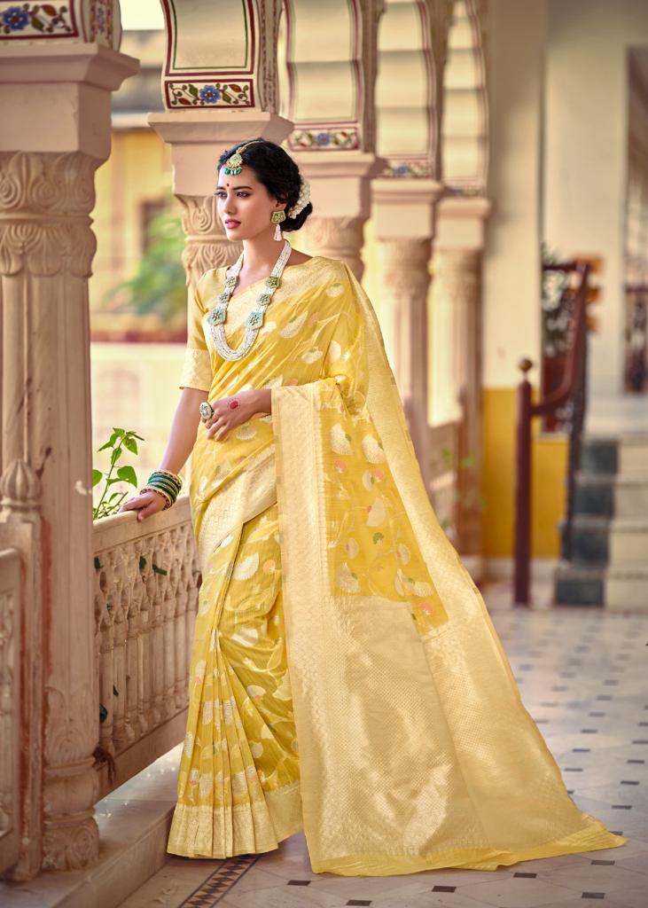 Revanta Creation Muskan Weaving Silk Designer Wedding Wear Sarees