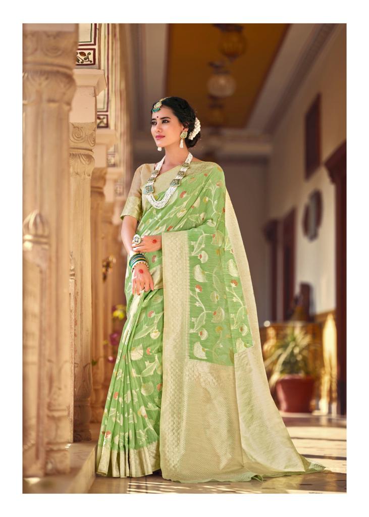Revanta Creation Muskan Weaving Silk Designer Wedding Wear Sarees