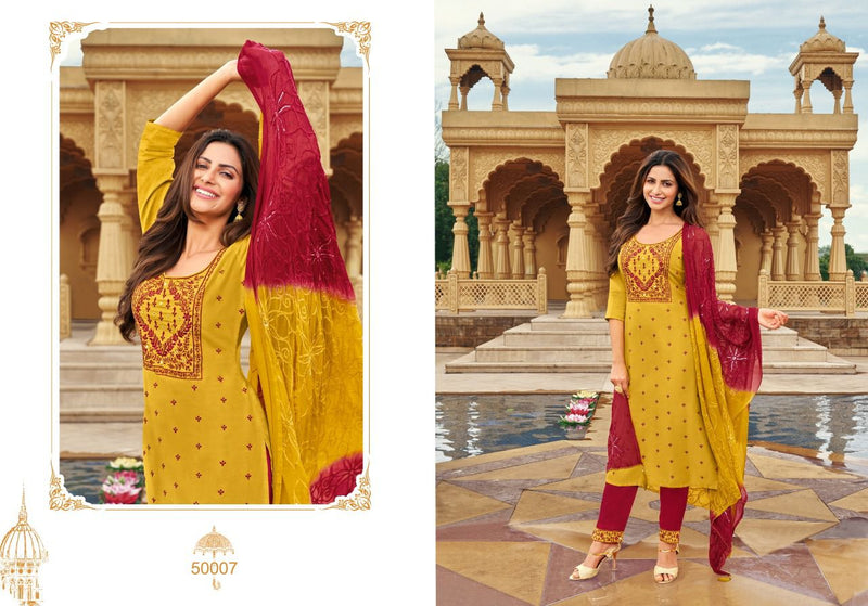 Kapil Trendz Muskan Vol 2 Pure Cotton With Fancy Work Stylish Designer Casual Wear Kurti