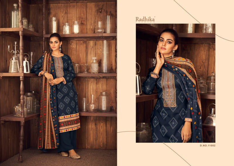 Radhika Fashion Azara Mussaret Vol 16 Cambric Cotton Pakistani Style Party Wear Salwar Kameez