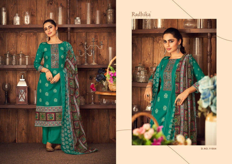 Radhika Fashion Azara Mussaret Vol 16 Cambric Cotton Pakistani Style Party Wear Salwar Kameez
