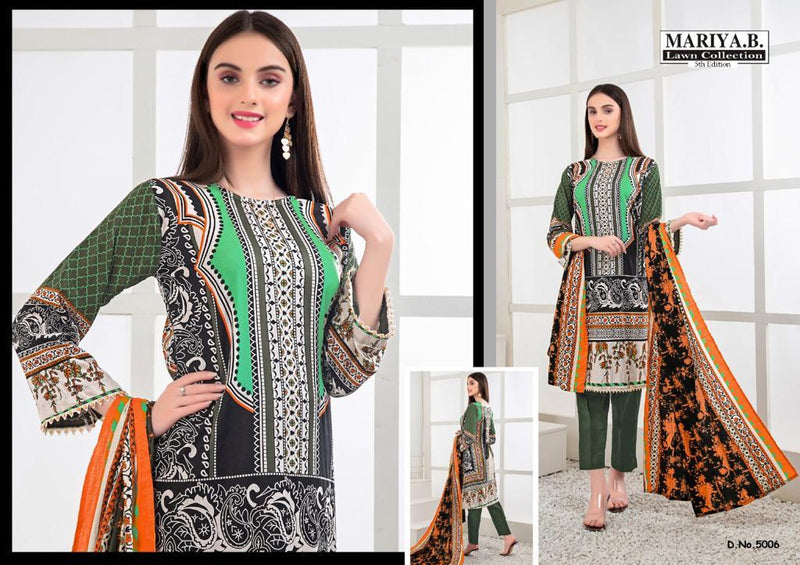 Mariya B Lawn Collection Vol 5 Pure Cotton Karachi Print Casual Wear Salwar Kameez