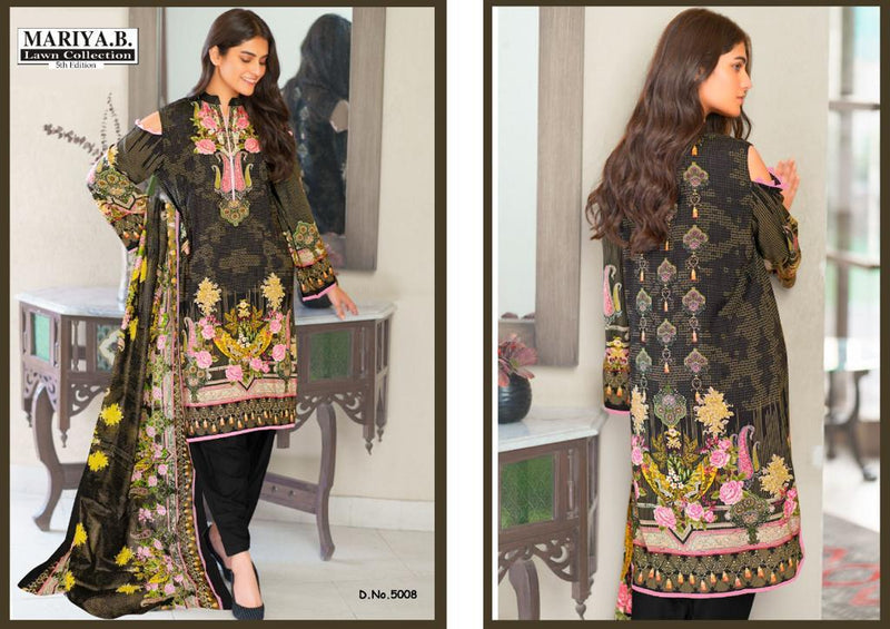 Mariya B Lawn Collection Vol 5 Pure Cotton Karachi Print Casual Wear Salwar Kameez