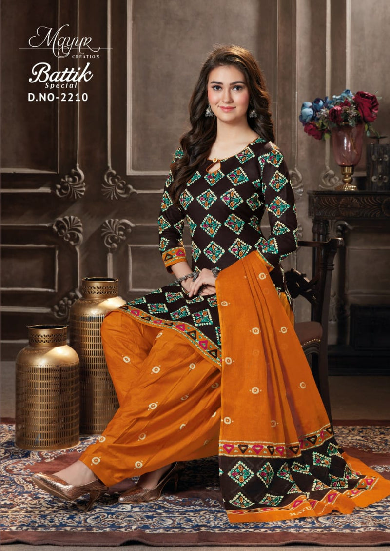Mayur Batik Special Vol 22 Pure Cotton Casual Dailywear Salwar Suit