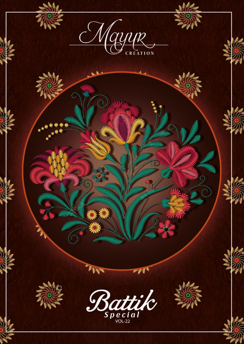 Mayur Batik Special Vol 22 Pure Cotton Casual Dailywear Salwar Suit