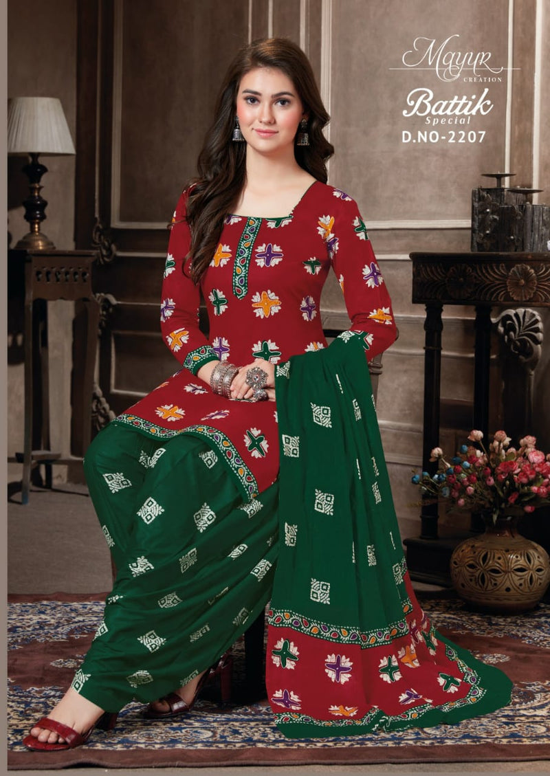 Mayur Batik Special Vol 22 Pure Cotton Casual Dailywear Salwar Suit