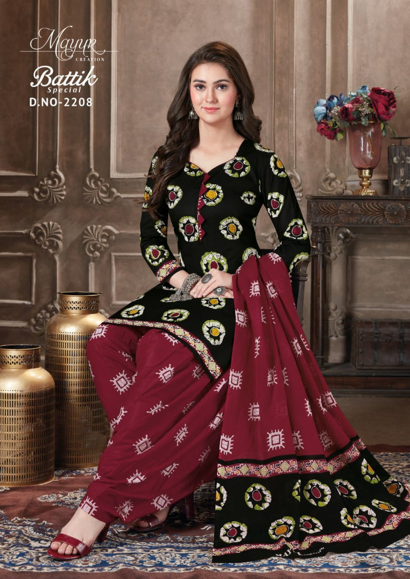 Mayur Batik Special Vol 22 Pure Cotton Casual Dailywear Salwar Suit
