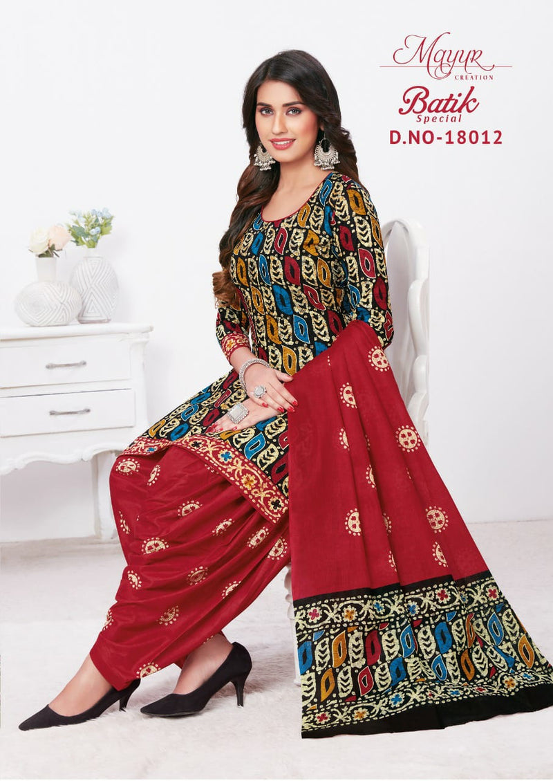Mayur Creation Batik Special Vol 18 Pure Cotton Casual Wear Salwar Suits