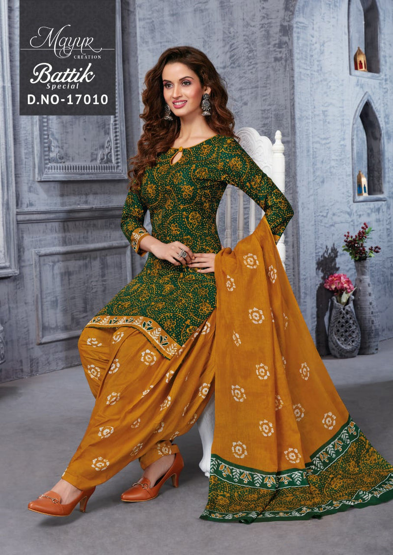 Mayur Creation Battik Special Vol 17 Fency Designer Salwar Kameez
