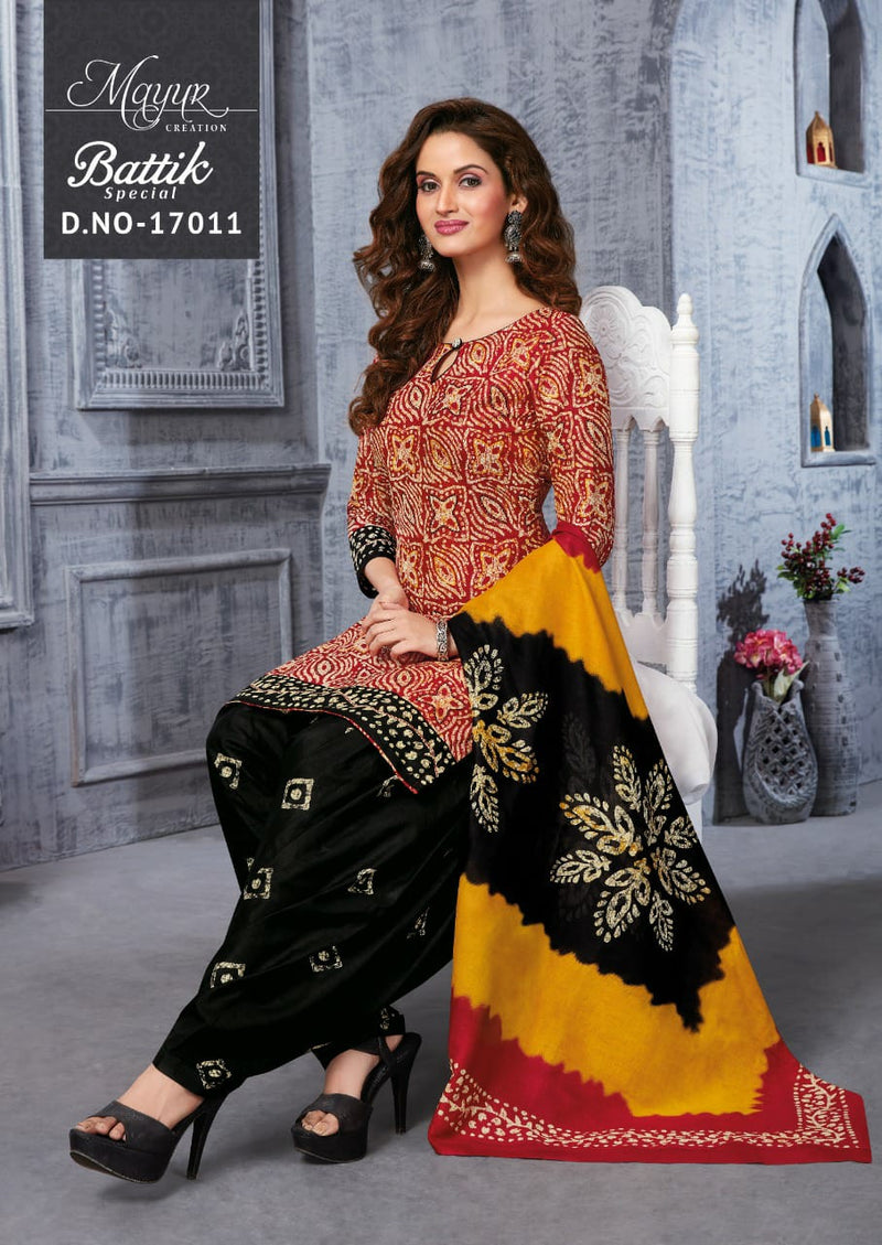 Mayur Creation Battik Special Vol 17 Fency Designer Salwar Kameez