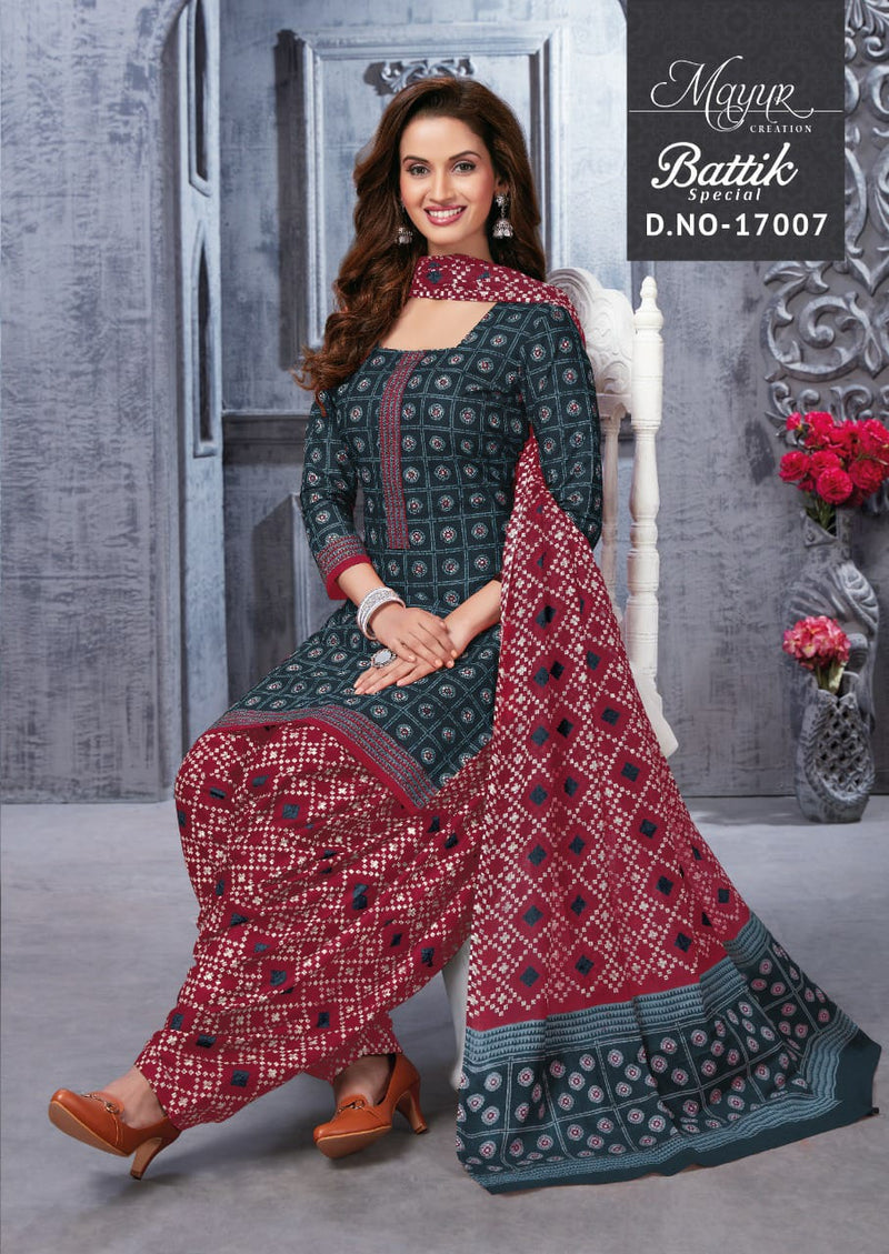Mayur Creation Battik Special Vol 17 Fency Designer Salwar Kameez