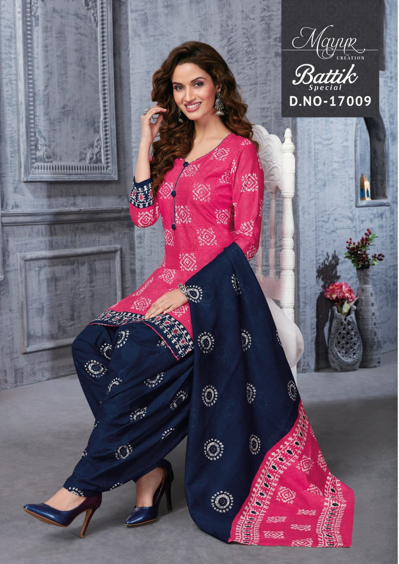 Mayur Creation Battik Special Vol 17 Fency Designer Salwar Kameez