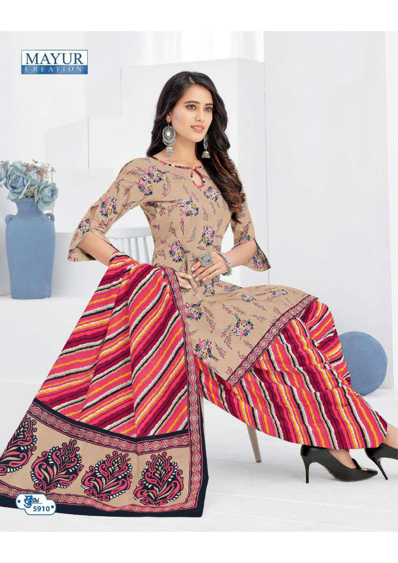 Mayur Khushi Vol 59 Pure Cotton Casual Wear Salwar Suits