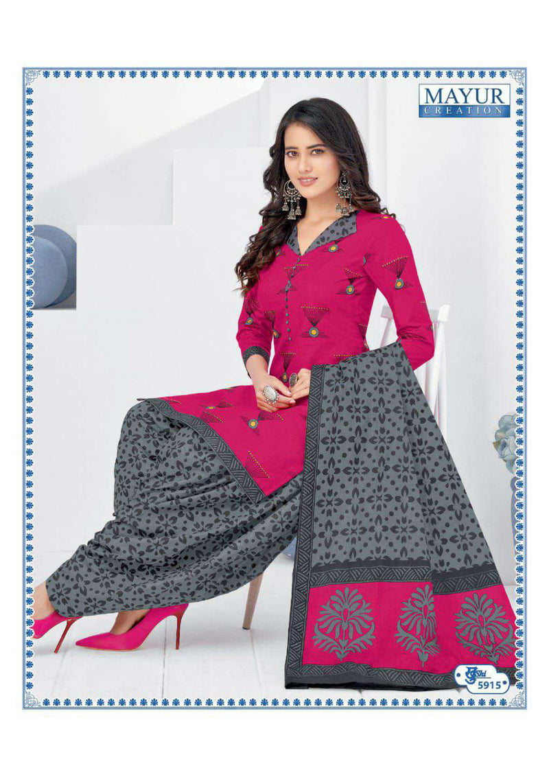 Mayur Khushi Vol 59 Pure Cotton Casual Wear Salwar Suits