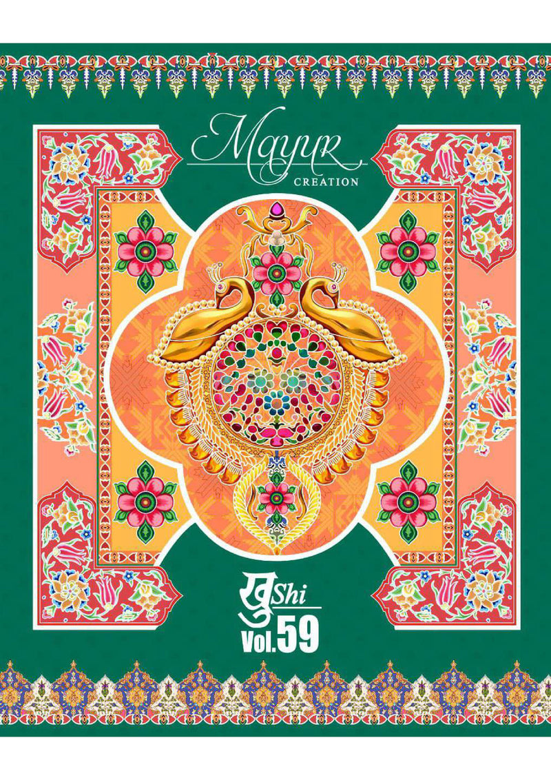 Mayur Khushi Vol 59 Pure Cotton Casual Wear Salwar Suits