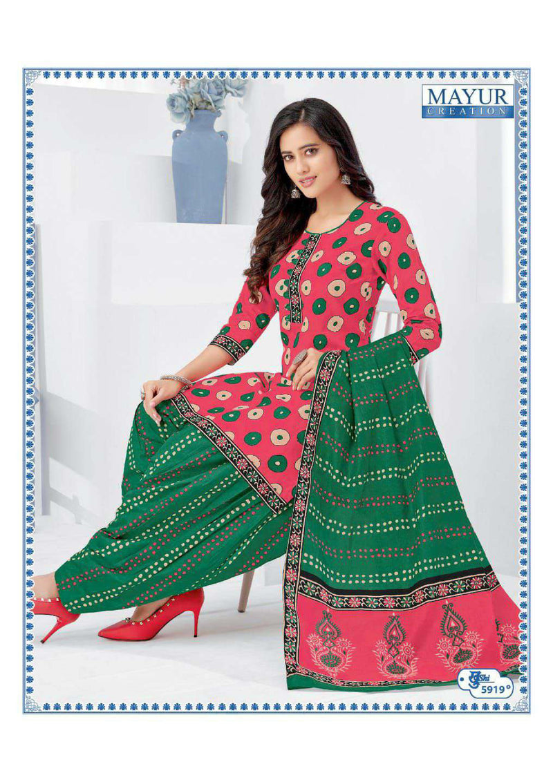 Mayur Khushi Vol 59 Pure Cotton Casual Wear Salwar Suits