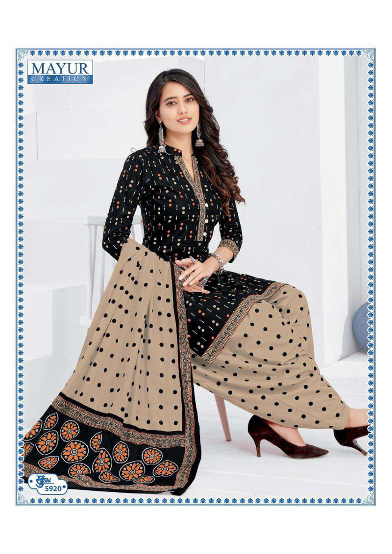 Mayur Khushi Vol 59 Pure Cotton Casual Wear Salwar Suits