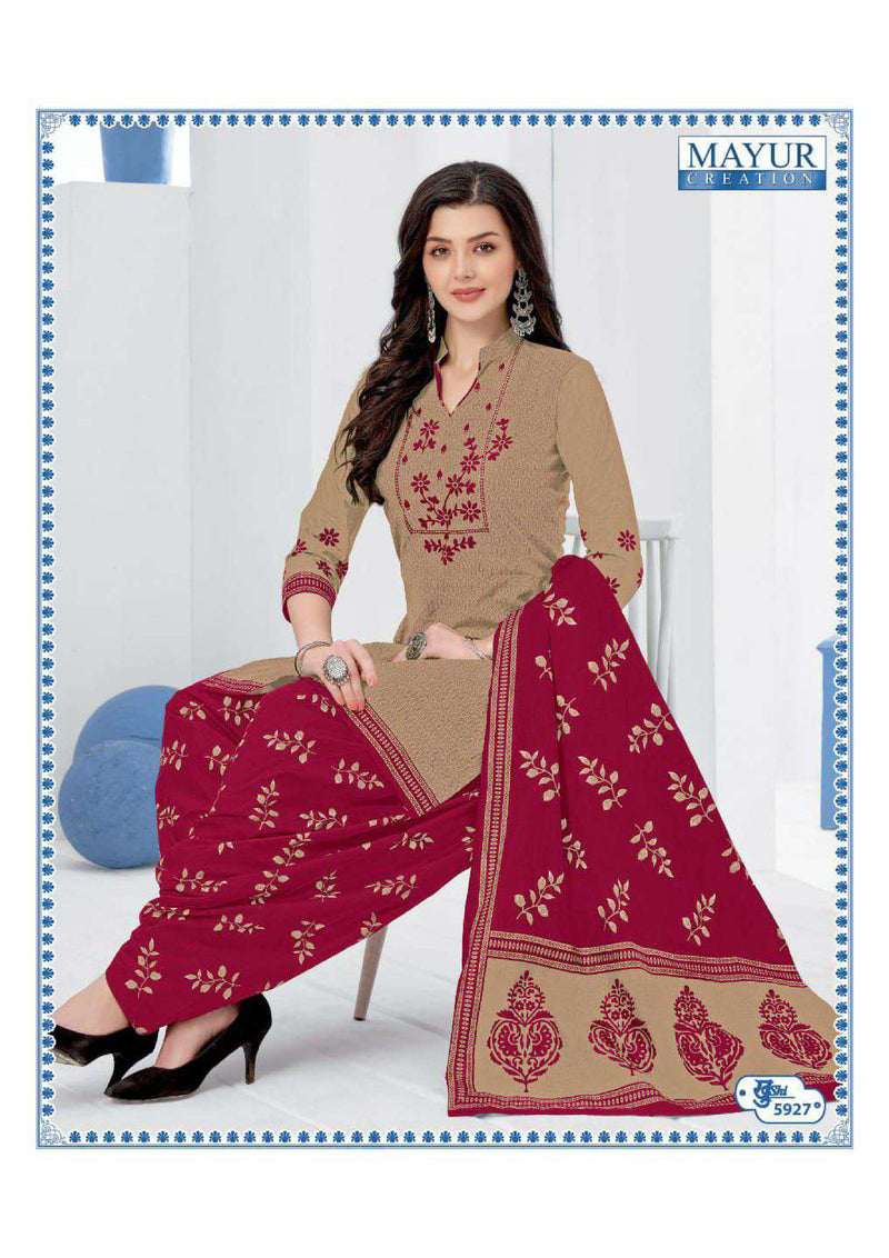 Mayur Khushi Vol 59 Pure Cotton Casual Wear Salwar Suits