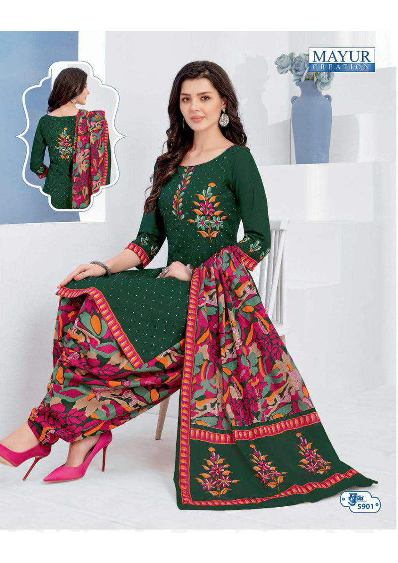 Mayur Khushi Vol 59 Pure Cotton Casual Wear Salwar Suits