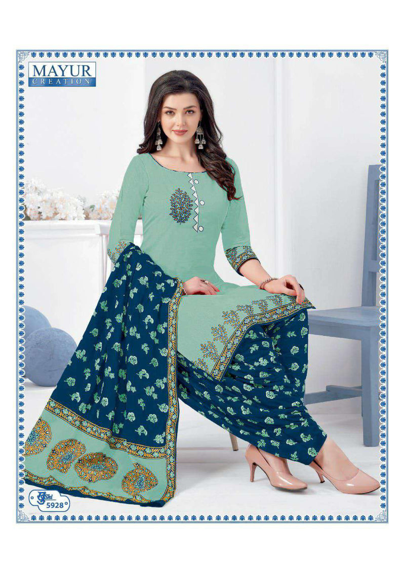 Mayur Khushi Vol 59 Pure Cotton Casual Wear Salwar Suits