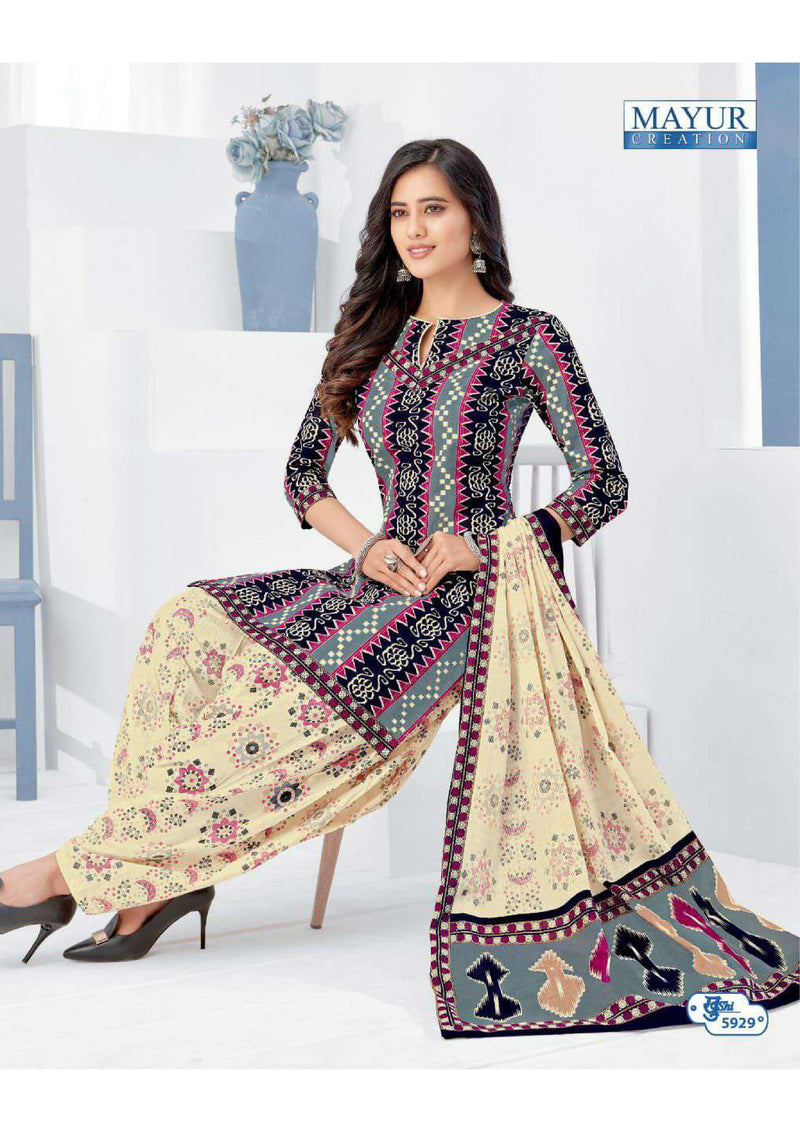 Mayur Khushi Vol 59 Pure Cotton Casual Wear Salwar Suits