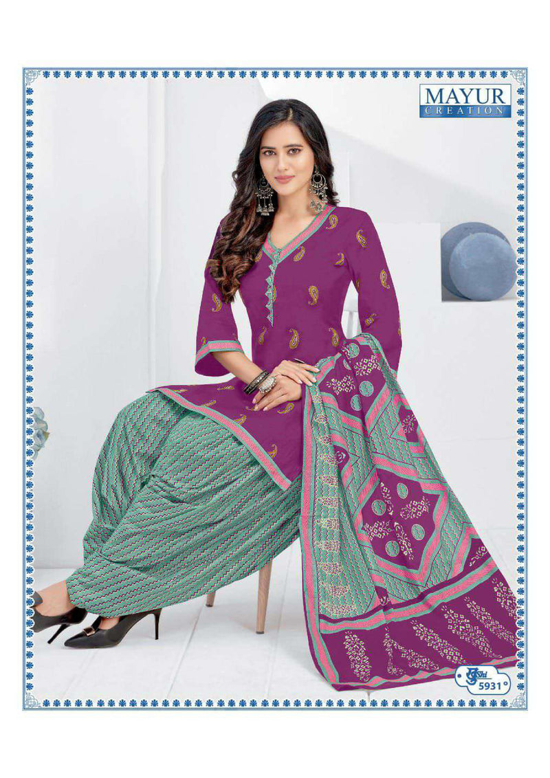 Mayur Khushi Vol 59 Pure Cotton Casual Wear Salwar Suits