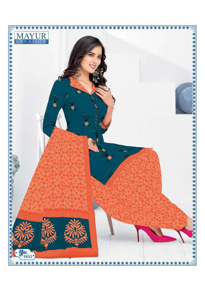 Mayur Khushi Vol 59 Pure Cotton Casual Wear Salwar Suits