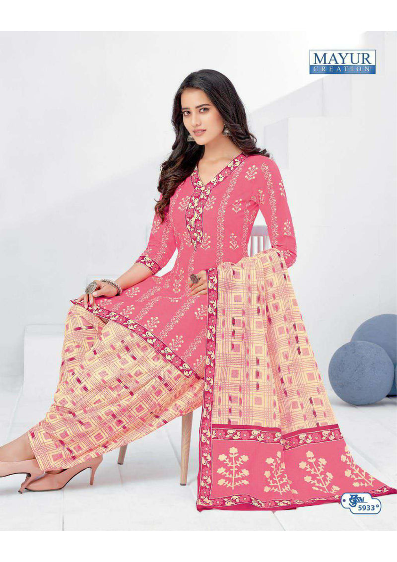 Mayur Khushi Vol 59 Pure Cotton Casual Wear Salwar Suits