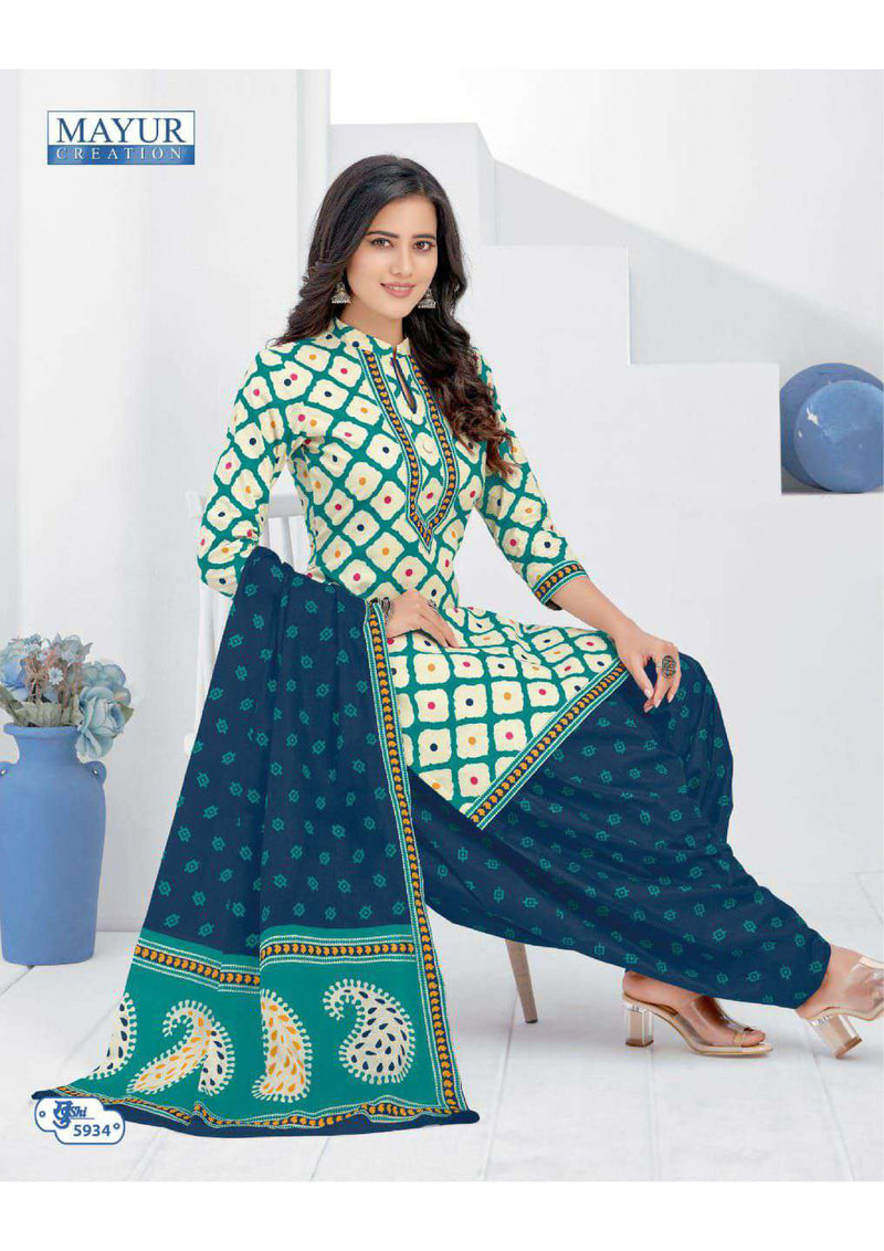Mayur Khushi Vol 59 Pure Cotton Casual Wear Salwar Suits