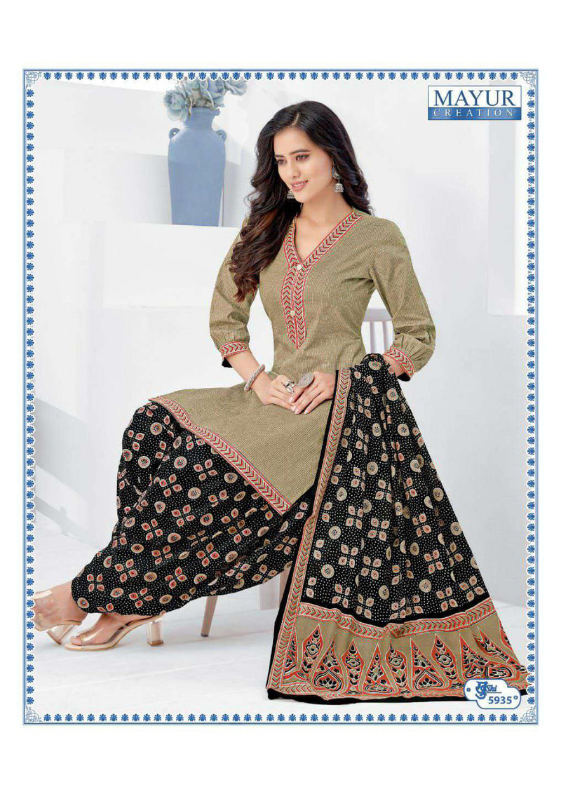 Mayur Khushi Vol 59 Pure Cotton Casual Wear Salwar Suits