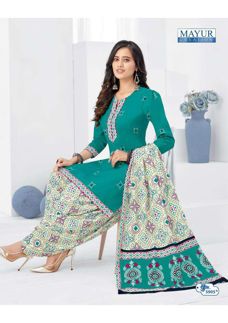 Mayur Khushi Vol 59 Pure Cotton Casual Wear Salwar Suits