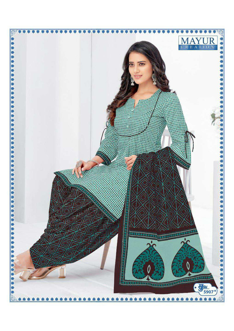 Mayur Khushi Vol 59 Pure Cotton Casual Wear Salwar Suits