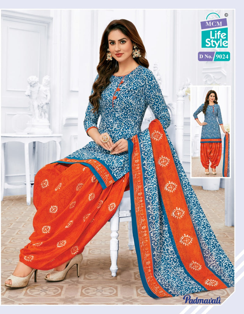 Mcm Lifestyle Padmavati Vol 2 Pure Cotton Printed Casual Wear  Salwar Suit