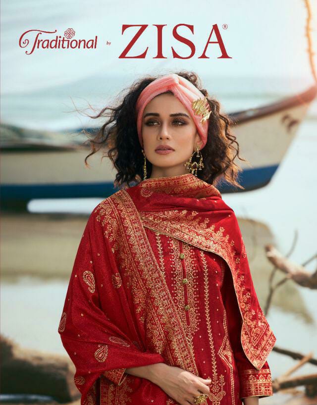 Mira Traditional  Dola  Jaccquard  Viscose Pure Doll Dress Materiyal
