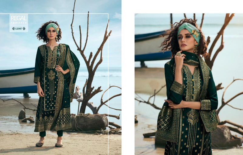 Mira Traditional  Dola  Jaccquard  Viscose Pure Doll Dress Materiyal