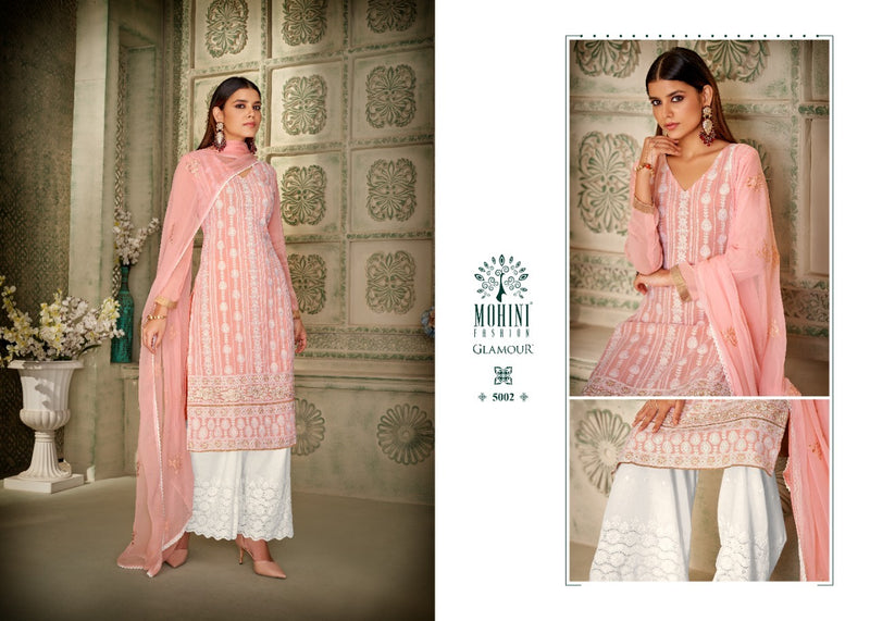 Mohini Fashion Glamour Pure Viscose Georgette Lakhnavi Work Suits